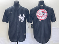 Men's New York Yankees Black Alternate Team Jersey1