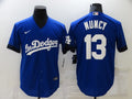 Men's Los Angeles Dodgers Max Muncy Blue Stitched Jersey