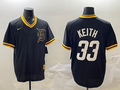 Men's Detroit Tigers Colt Keith Black Replica Player Jersey