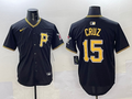 Men's Pittsburgh Pirates Oneil Cruz Black Limited Player Jersey