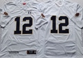 Men's Notre Dame Fighting Irish Ricky Watters White Player Game Jersey