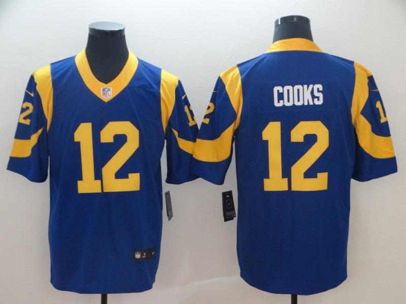 Men's Los Angeles Rams Brandin Cooks Blue Game Jersey