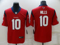 Men's Houston Texans Davis Mills Red Game Jersey