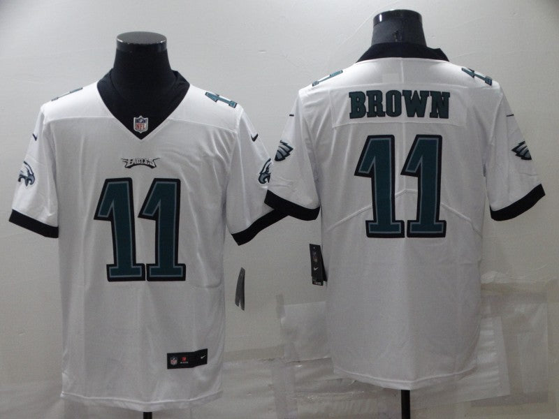 Men's Philadelphia Eagles A.J. Brown White Game Jersey