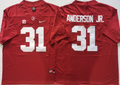 Men's Alabama Crimson Tide Will Anderson Jr #31 Crimson Player Game Jersey