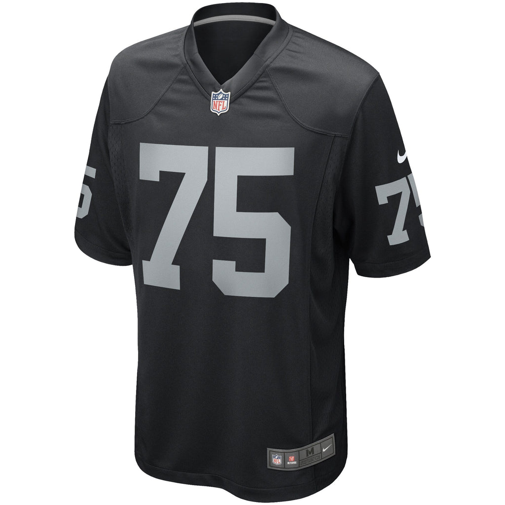 Howie Long Las Vegas Raiders  Game Retired   Jersey - Black