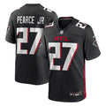 Men's Atlanta Falcons James Pearce Jr.  Black 2025  Draft First Round Pick Game Player Jersey