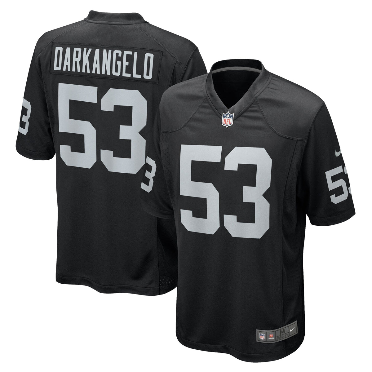 Isaac Darkangelo Las Vegas Raiders  Team Game Jersey -  Black
