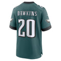 P.Eagles #20 Brian Dawkins Midnight Green Team Game Jersey
