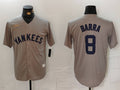 Men's New York Yankees Yogi Berra Gray Road Cooperstown Collection Player Jersey