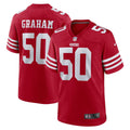 Jalen Graham San Francisco 49ers  Team Game Jersey - Scarlet