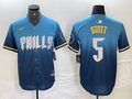 Men's Philadelphia Phillies Bryson Stott Blue 2024 City Connect Limited Player Jersey