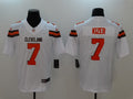 Men's Cleveland Browns DeShone Kizer White Game Jersey