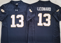 Men's Norte Dame Fighting Irish Riley Leonard Navy Player Game Jersey