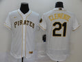 Men's Pittsburgh Pirates Roberto Clemente White Stitched Jersey
