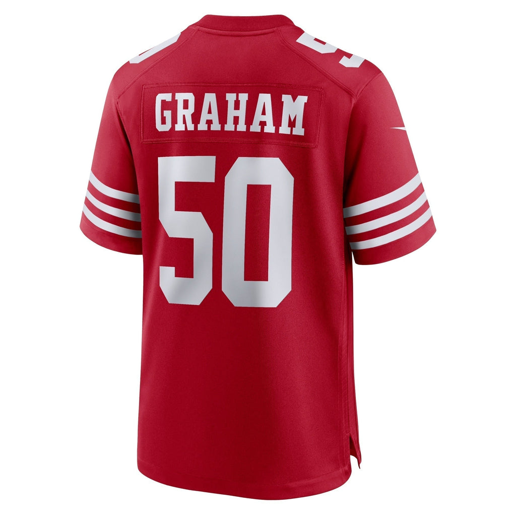 Jalen Graham San Francisco 49ers  Team Game Jersey - Scarlet