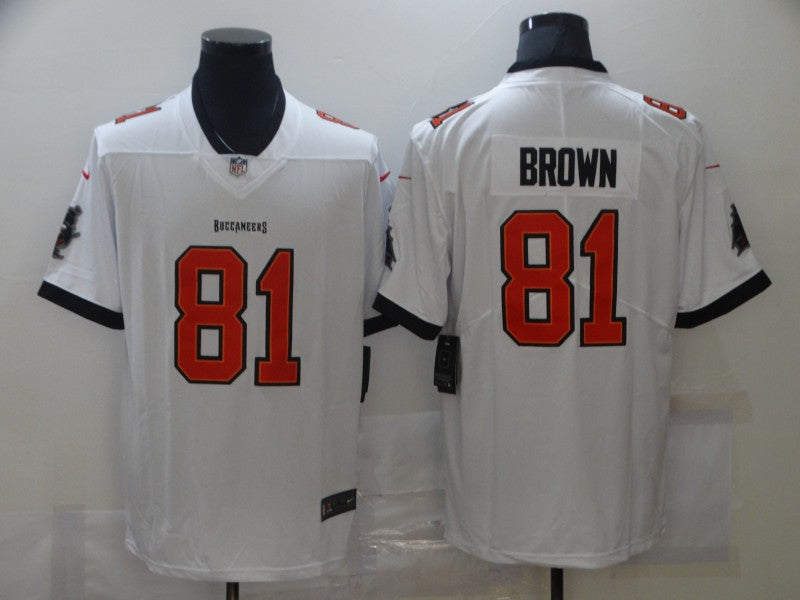 Men's Tampa Bay Buccaneers Antonio Brown White Game Jersey