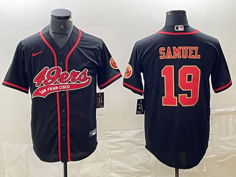 Men's San Francisco 49ers Deebo Samuel Black Fashion Jersey Joint Edition