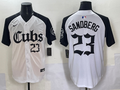 Men's Chicago Cubs Ryne Sandberg White Player Jersey
