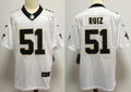 Men's New Orleans Saints Cesar Ruiz White Game Jersey