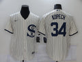 Men's Chicago White Sox Michael Kopech Beige Replica Baseball Jersey