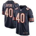 Gale Sayers Chicago Bears  Game Retired   Jersey - Navy