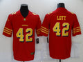Men's San Francisco 49ers Ronnie Lott Red Player Game Jersey