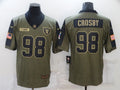 Men's Las Vegas Raiders Maxx Crosby Brown Game Jersey