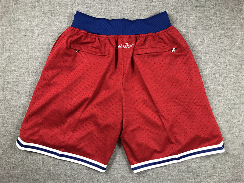 Men's New England Patriots Red Pocket Shorts