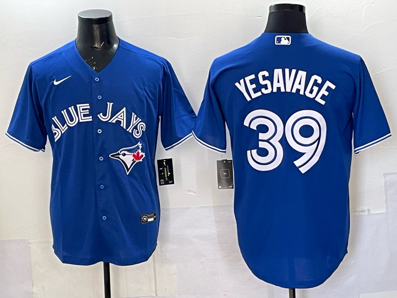 Men's Toronto Blue Jays Trey Yesavage #39 Rush Blue Replica Player Jersey