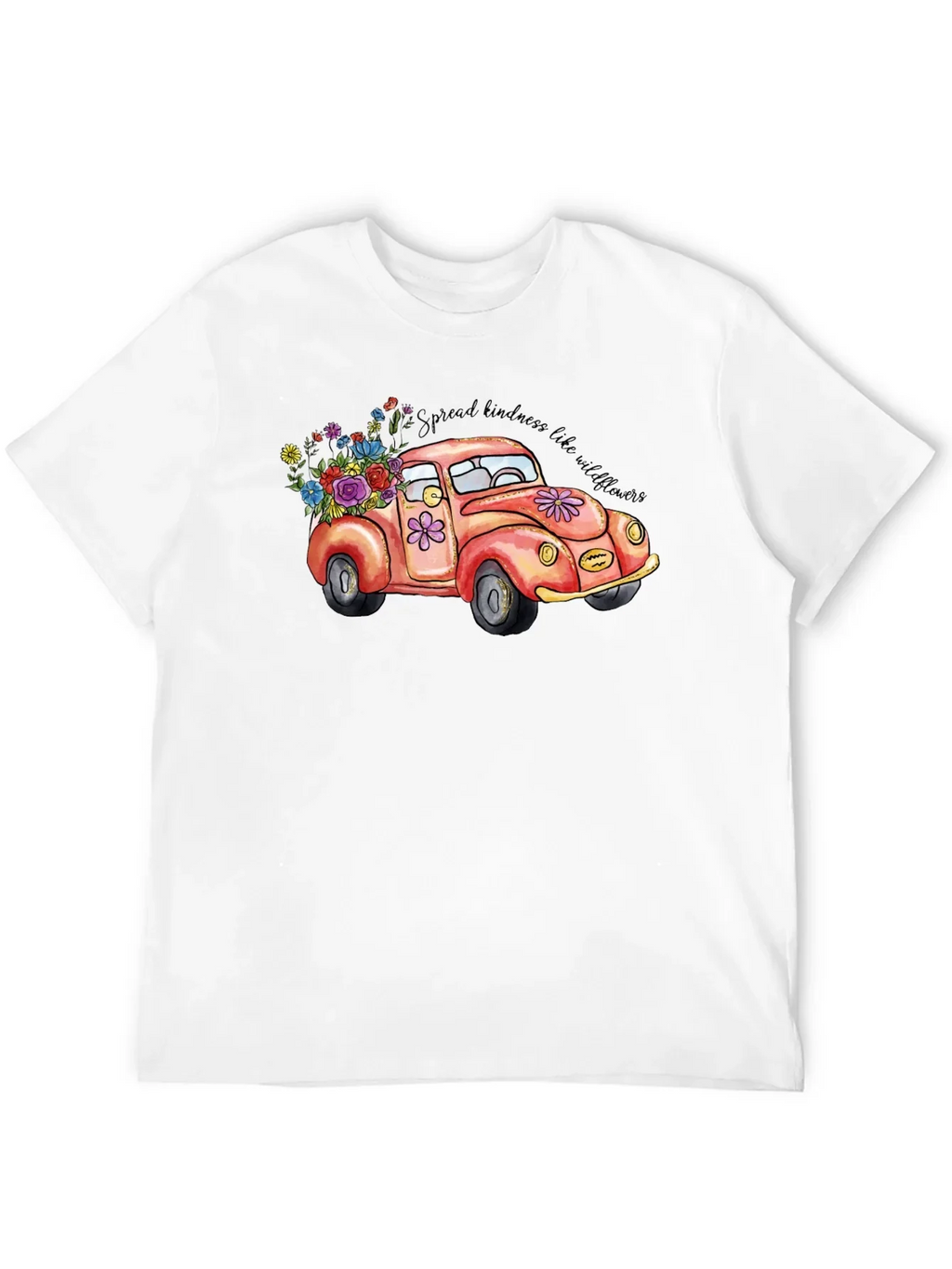 Kindness Car Graphic Tee - Black
