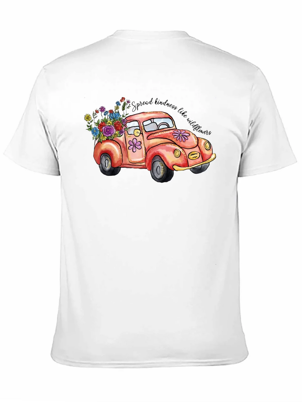 Kindness Car Graphic Tee - Black