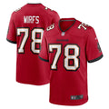 Tampa Bay Buccaneers Tristan Wirfs Red Game Jersey