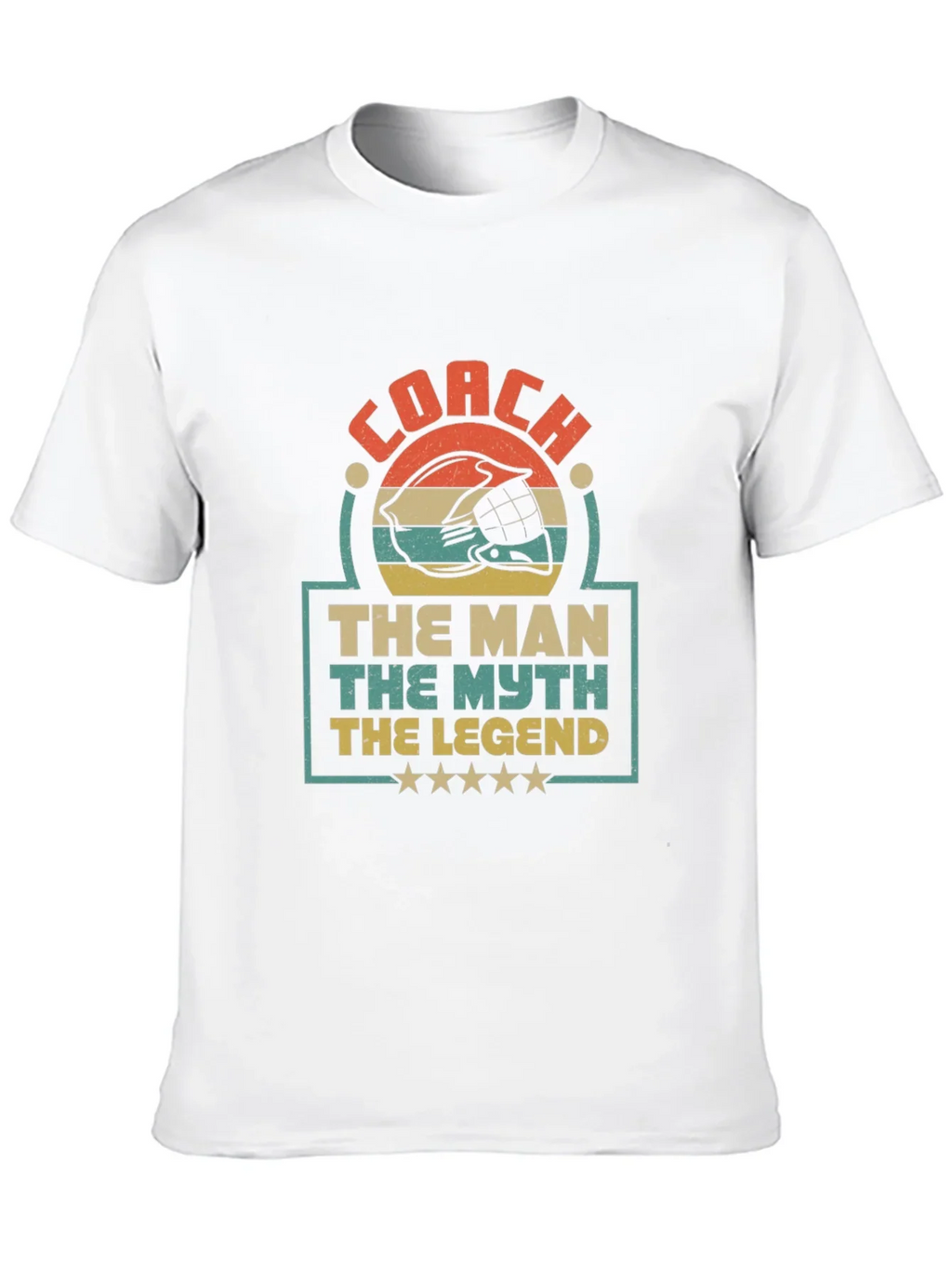 Coach The Man The Myth The Legend Graphic T-Shirt