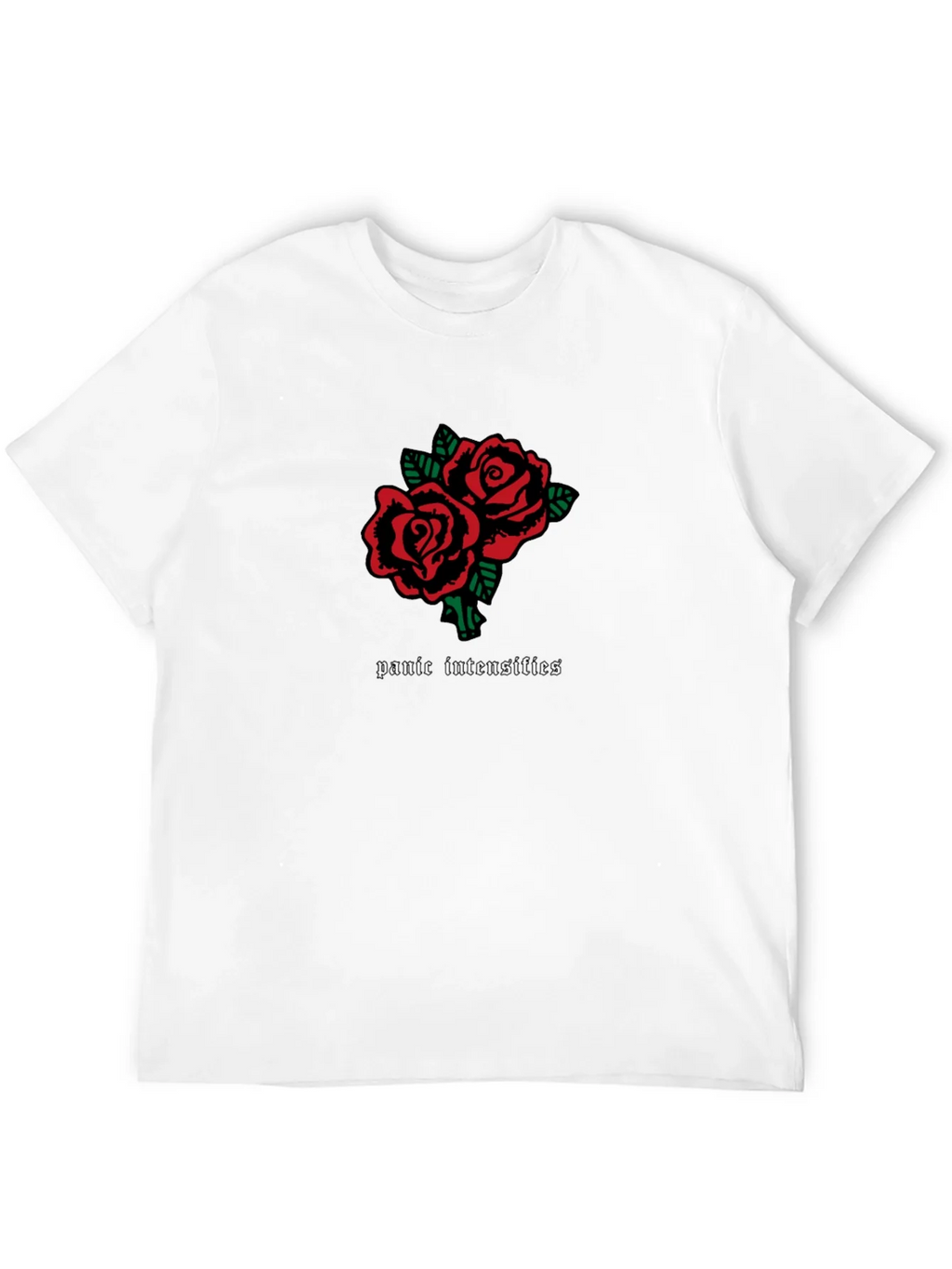 Panic Intensifies Roses Graphic Tee