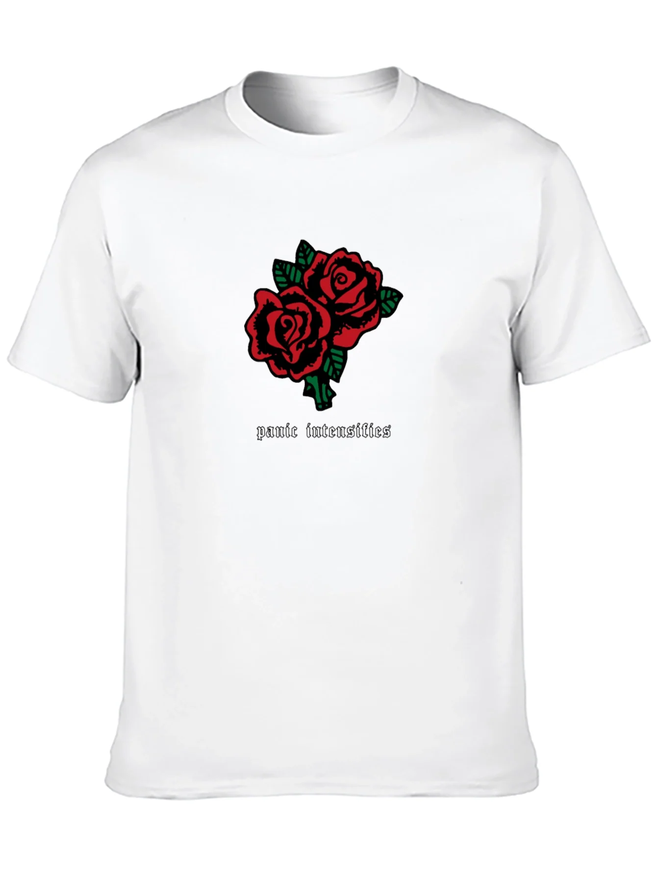 Panic Intensifies Roses Graphic Tee