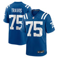 Indianapolis Colts Jalen Travis Royal Team Game Jersey