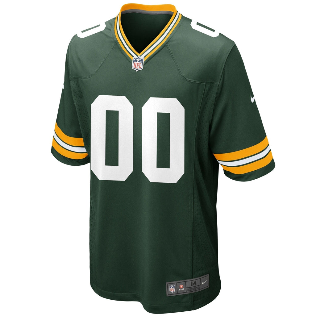 Green Bay Packers Green Custom Game Jersey