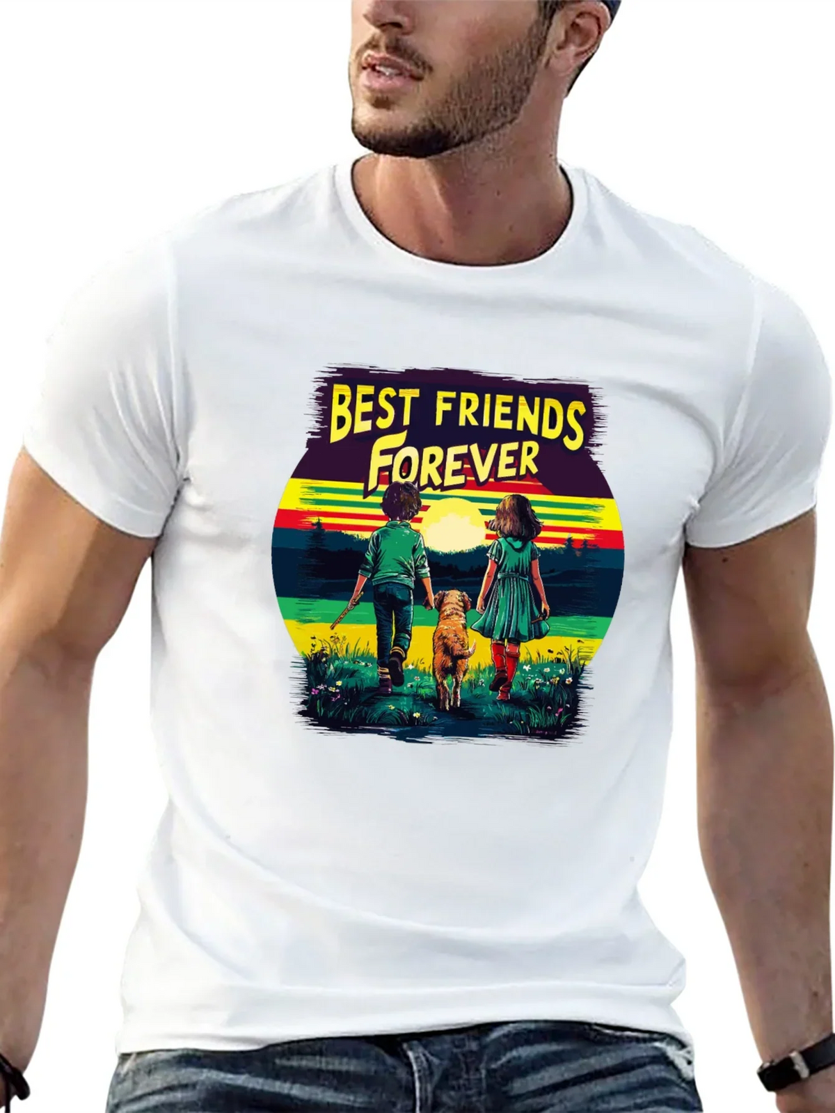 Best Friends Forever Graphic T-Shirt