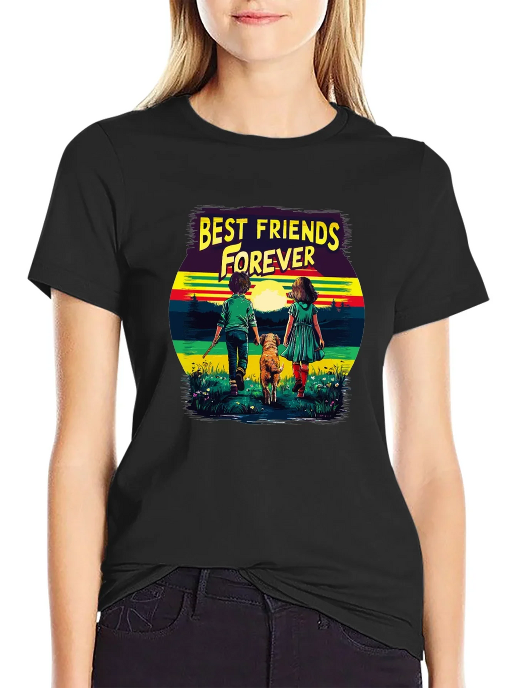 Best Friends Forever Graphic T-Shirt