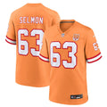 Tampa Bay Buccaneers Lee Roy Selmon Creamsicle 50th Season Game Jersey