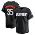 Baltimore Orioles #35 Adley Rutschman City Connect Limited Jersey - Black Stitched Baseball Jersey