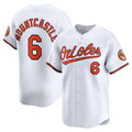 Baltimore Orioles #6 Ryan Mountcastle Alternate Limited Player Jersey - White Stitched Baseball Jersey