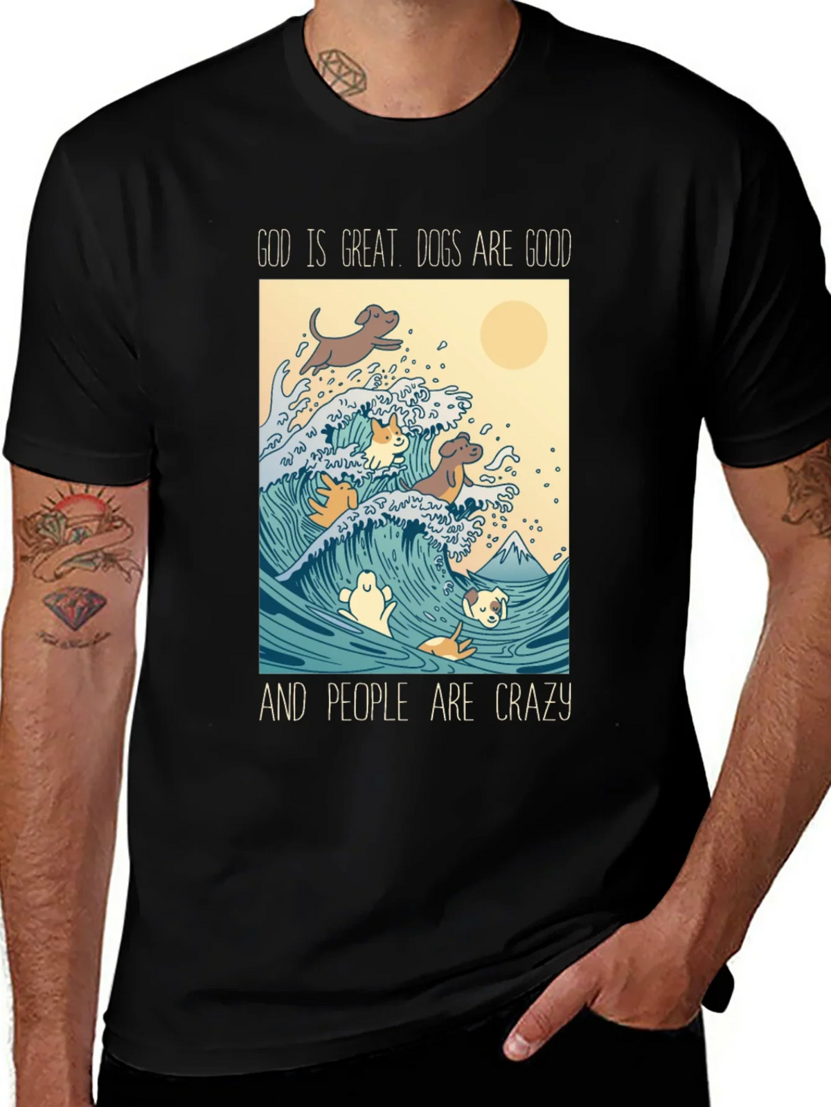 God is Great Dogs are Good T-Shirt