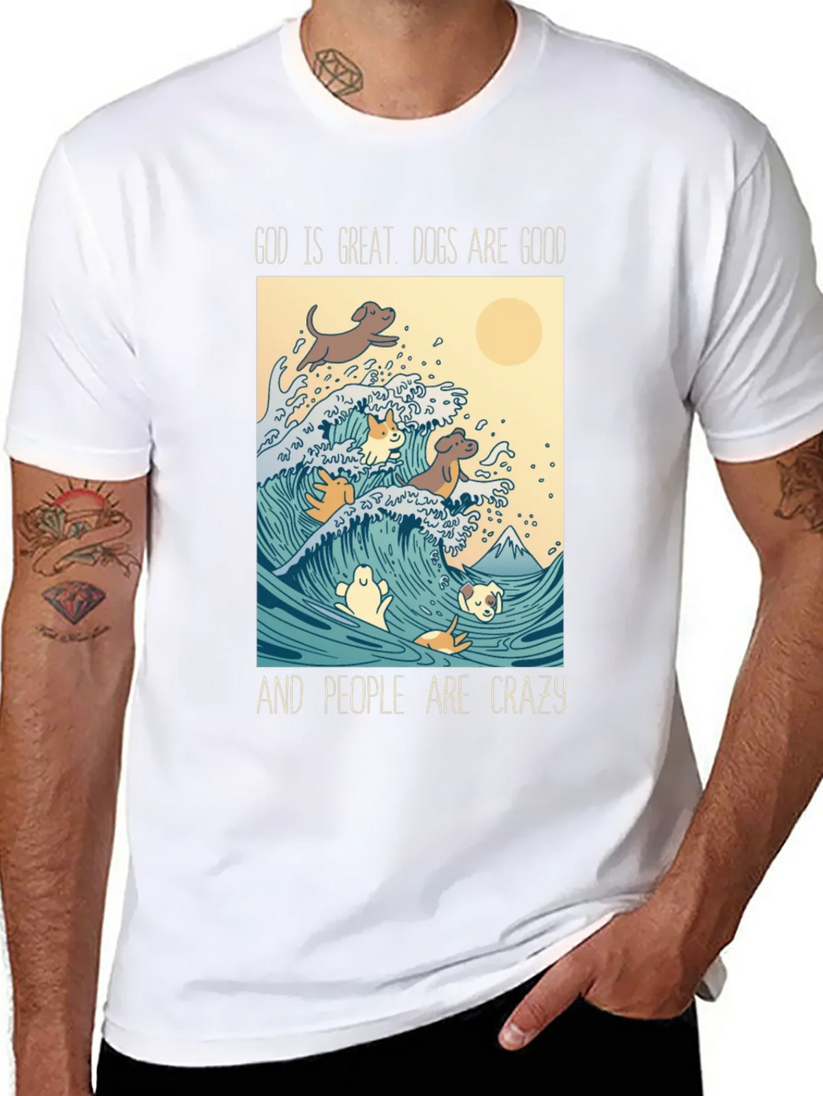 God is Great Dogs are Good T-Shirt