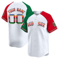 Custom Boston Red Sox Mexico Vapor Premier Limited¨C All Stitched Baseball Jersey