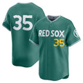 Boston Red Sox #35 Garrett Crochet 2025 City Connect Limited Player Jersey - Green Stitched Baseball Jersey
