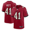 Tampa Bay Buccaneers Ko Kieft Red Game Player Jersey