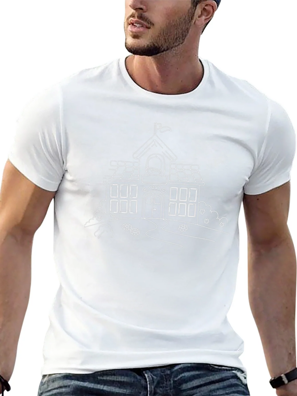 Schoolhouse Graphic Tee - Back to School Cool