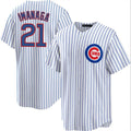 Chicago Cubs #21 Sh¨­ta Imanaga White Cool Base Stitched Baseball Jersey